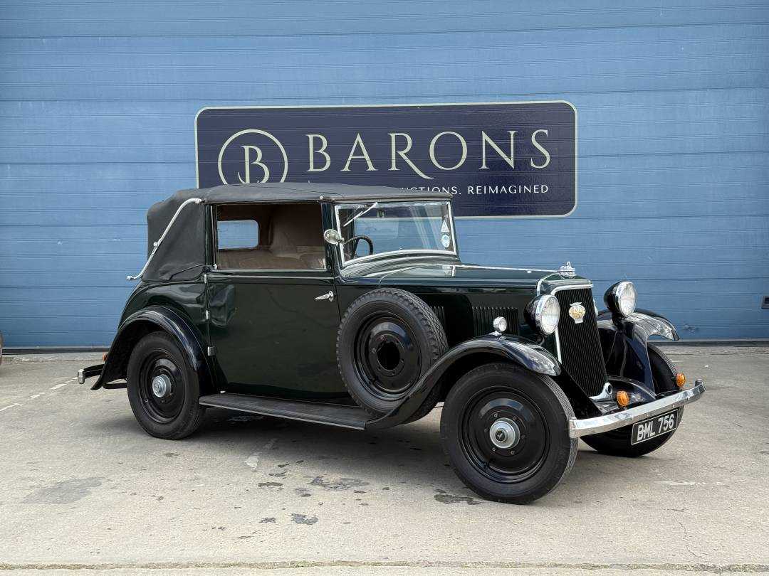 Lot 144 - 1934 Armstrong Sidley 12 HP Tourer