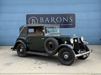 Lot 144 - 1934 Armstrong Sidley 12 HP Tourer