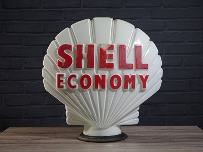 Lot 44 - Shell Economy original 1960's glass globe