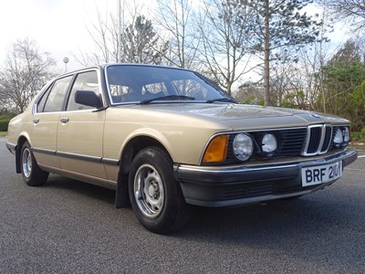 Lot 91 - 1982 BMW 728i