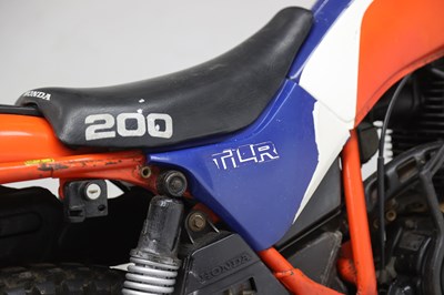 Lot 41 - 1980s Honda TLR200