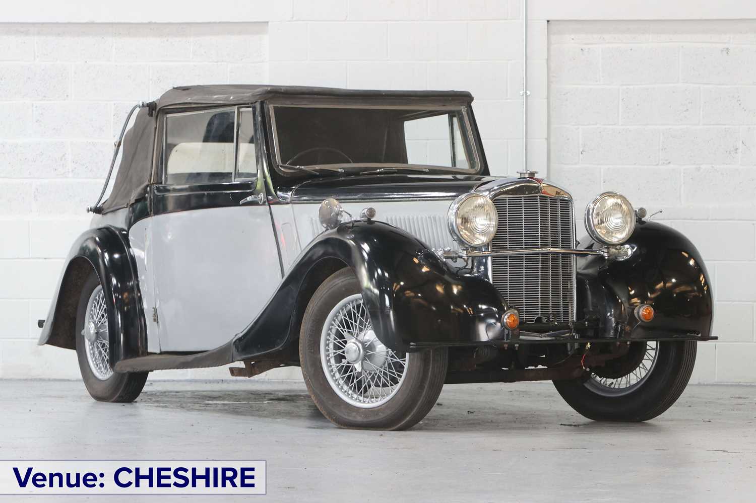 Lot 291 - 1938 Alvis 12/70 Drophead Coupe