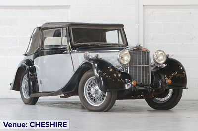 Lot 291 - 1938 Alvis 12/70 Drophead Coupe