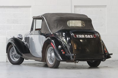 Lot 291 - 1938 Alvis 12/70 Drophead Coupe