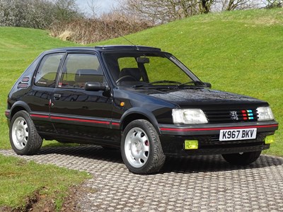 Lot 77 - 1992 Peugeot 205 GTi 1.9