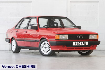 Lot 283 - 1984 Audi 80 Sport