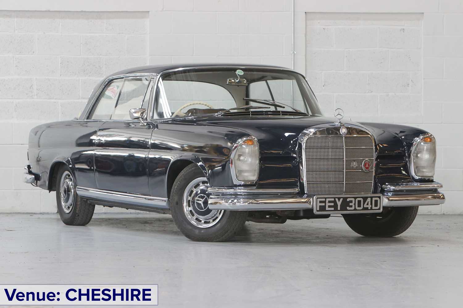 Lot 259 - 1966 Mercedes-Benz 220 SEB Coupe