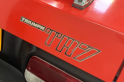 Lot 216 - 1976 Triumph TR7