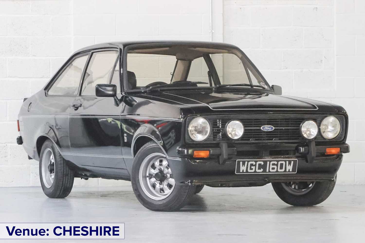 Lot 224 - 1980 Ford Escort 1600 Sport