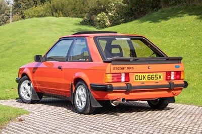 Lot 13 - 1981 Ford Escort XR3