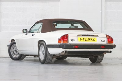 Lot 284 - 1988 Jaguar XJ-S 5.3 Convertible