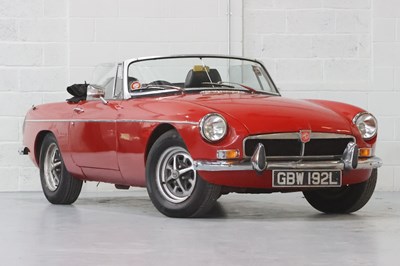 Lot 211 - 1972 MG B Roadster
