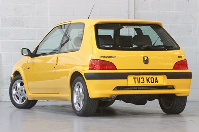 Lot 213 - 1999 Peugeot 106 GTi