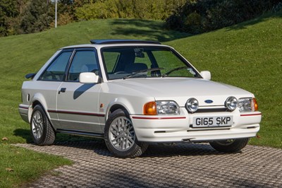 Lot 38 - 1990 Ford Escort XR3i
