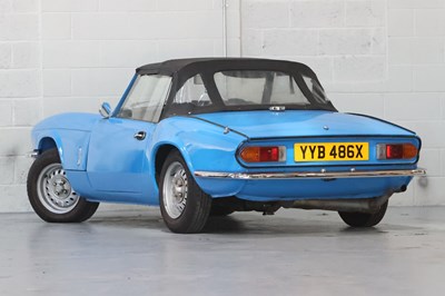 Lot 201 - 1981 Triumph Spitfire 1500
