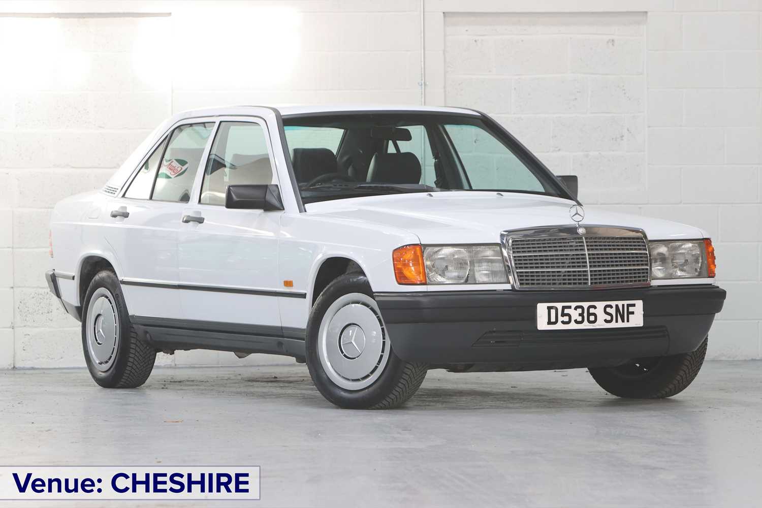 Lot 305 - 1986 Mercedes-Benz 190 E 2.0