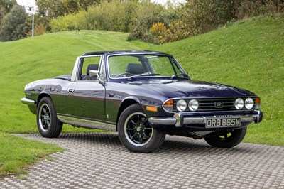 Lot 31 - 1973 Triumph Stag