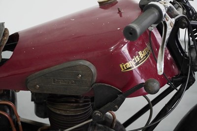 Lot 96 - 1928 Francis Barnett Super Sports No 9