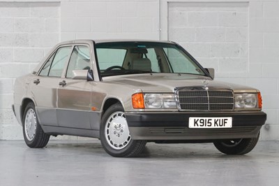 Lot 245 - 1992 Mercedes-Benz 190 E 2.0