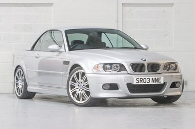 Lot 222 - 2003 BMW M3 (E46) 3.2 Convertible
