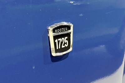 Lot 282 - 1968 Sunbeam Alpine GT MKV