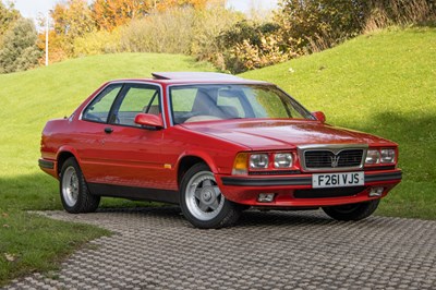 Lot 5 - 1989 Maserati 228 Bi Turbo