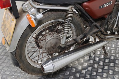 Lot 4 - 1977 Kawasaki Z200