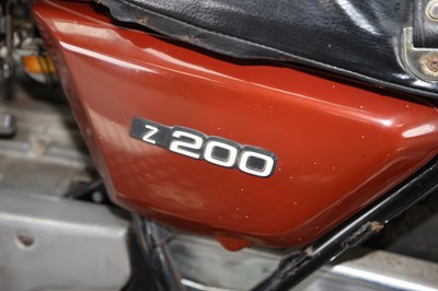 Lot 4 - 1977 Kawasaki Z200