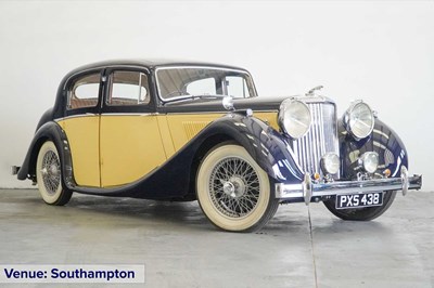 Lot 115 - 1947 Jaguar SS MK IV 3 1/2 Litre Saloon
