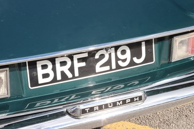 Lot 257 - 1970 Triumph Stag