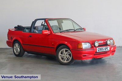 Lot 106 - 1990 Ford Escort XR3i