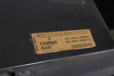 Lot 124 - 1987 Range Rover EFI