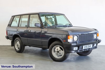 Lot 124 - 1987 Range Rover EFI