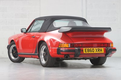Lot 3 - 1988 Porsche 911 Carrera 3.2 Sport Cabriolet