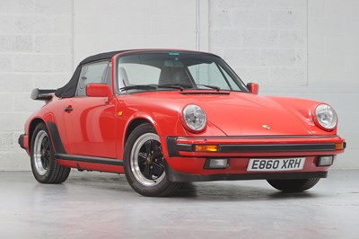 Lot 3 - 1988 Porsche 911 Carrera 3.2 Sport Cabriolet