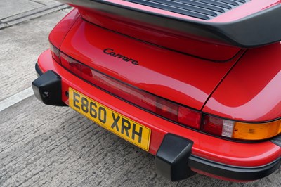 Lot 3 - 1988 Porsche 911 Carrera 3.2 Sport Cabriolet