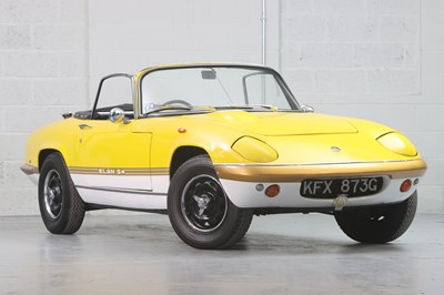Lot 249 - 1968 Lotus Elan S4 Drophead Coupe