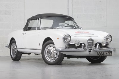 Lot 270 - 1963 Alfa Romeo Giulia 1600 Spider