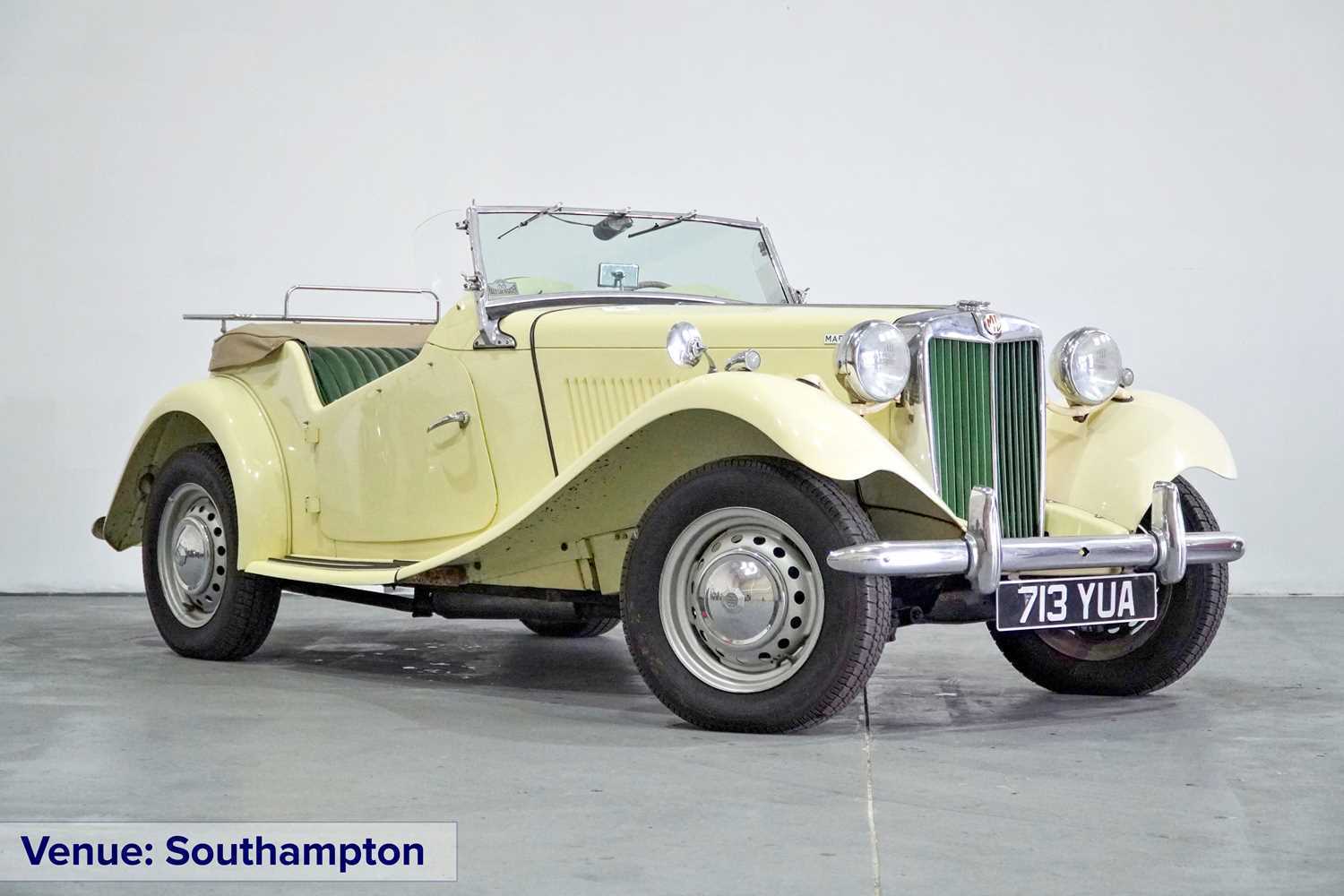 Lot 111 - 1952 MG TD