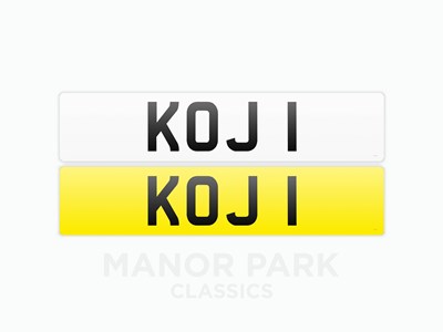 Lot 206 - Registration Number KOJ 1