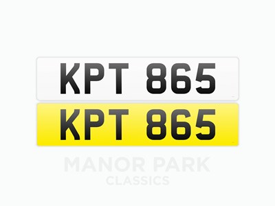 Lot 286 - Registration Number KPT 865