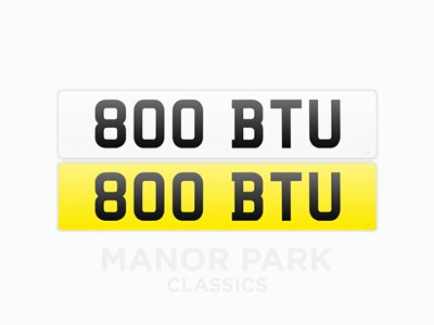 Lot 261 - Registration Number 800 BTU