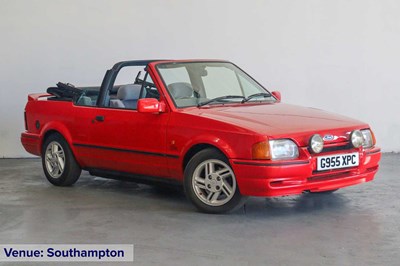 Lot 108 - 1990 Ford Escort XR3i