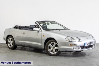 Lot 113 - 1998 Toyota Celica GT 2.0 Convertible