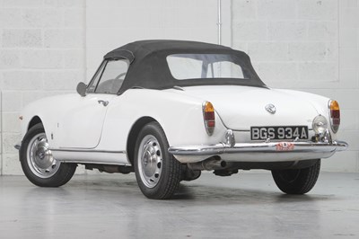 Lot 20 - 1963 Alfa Romeo Giulia 1600 Spider