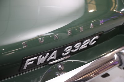 Lot 19 - 1965 Sunbeam Tiger