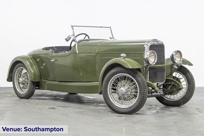 Lot 118 - 1931 Alvis 12/60 TK Beetleback
