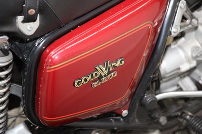Lot 3 - 1975 Honda GL1000 Gold Wing