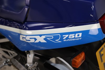 Lot 57 - 1988 Suzuki GSXR750J Slingshot