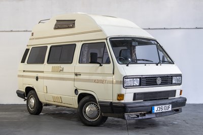 Lot 122 - 1991 Volkswagen T25 Autohomes Komet Camper Van